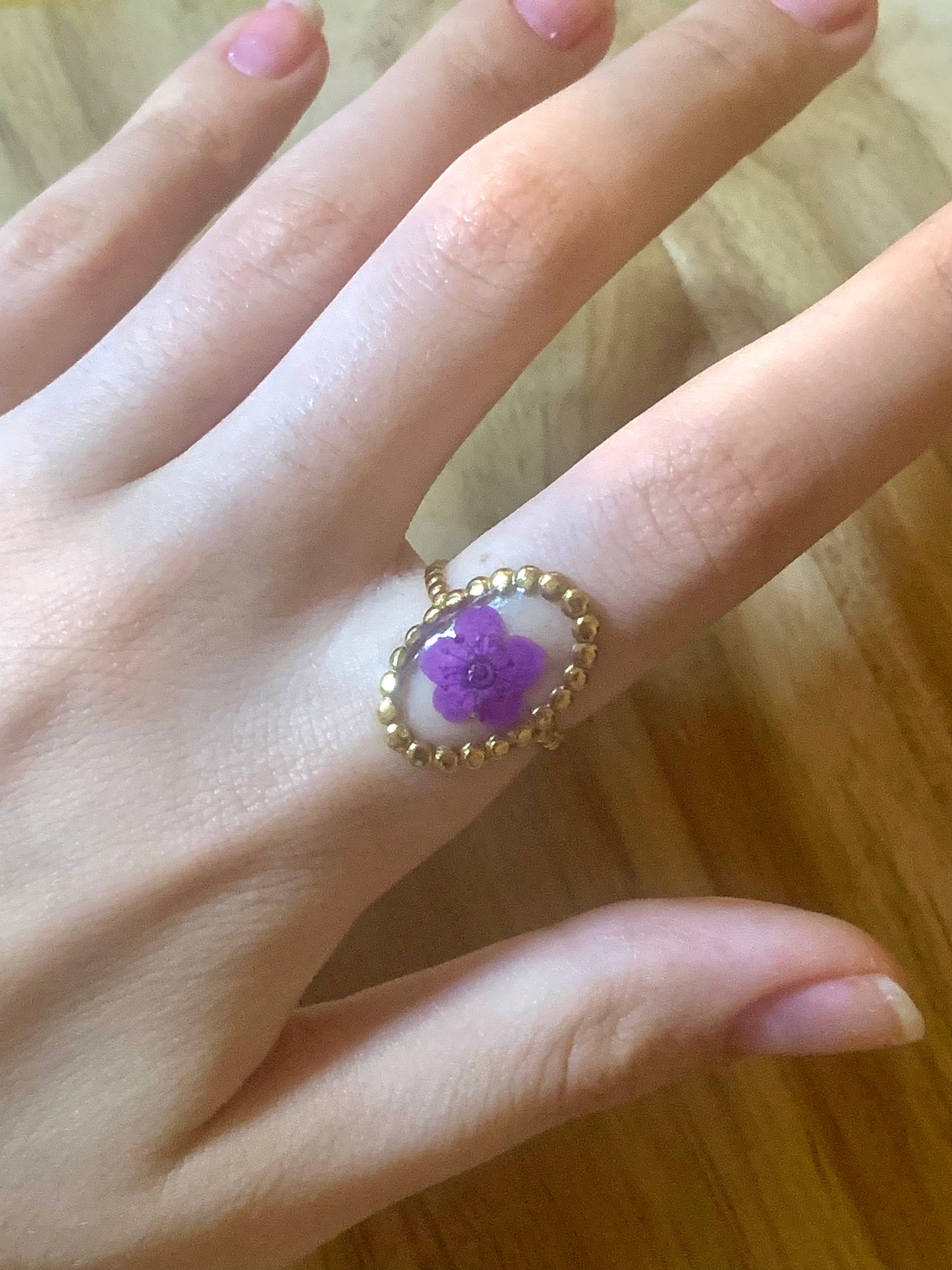 Bague Violette